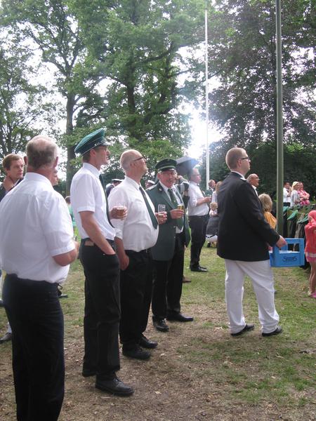 Warten auf den K&ouml;nigsschuss