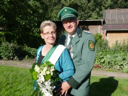 K&ouml;nigspaar Elke und Berthold Niesmann